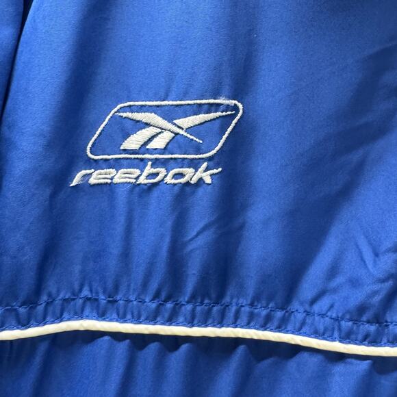 Vintage Indianapolis Colts Jacket Mens XL Blue Full Zip Mesh Lined NFL Reebok - Picture 3 of 10